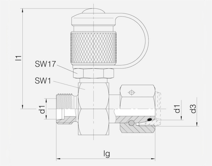 VOSS测压接头与24°管接头组合