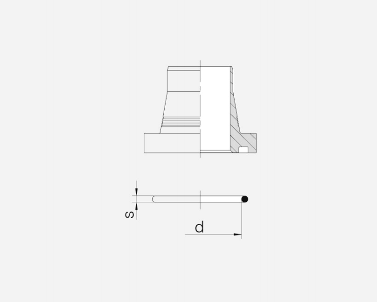 带O形密封圈的ZAKO套环